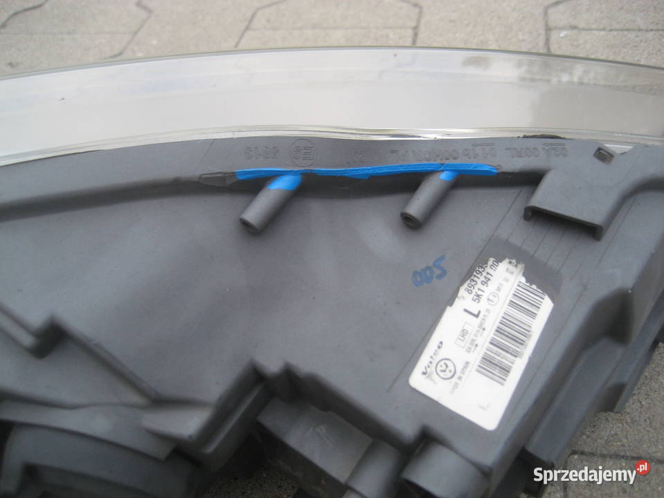 vw golf vi 0813r lampa przód lewa 5k1941005 osobowe sprzedam