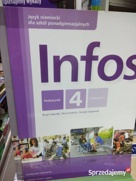 Infos 4 podręcznik niemiecki Warszawa