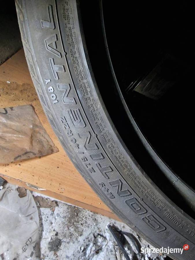 Opony wielosezonowe 22 continental 2754022 Skoczów sprzedam