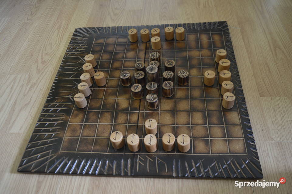 Hnefatafl szachy Wikingów Brzeg Dolny