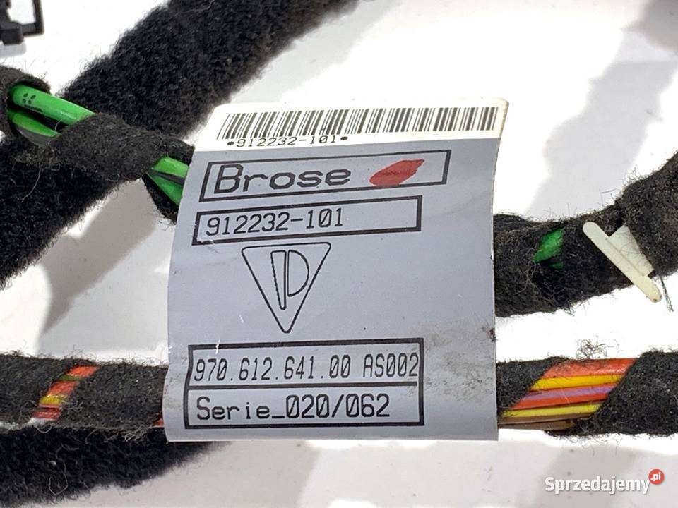 WIĄZKA DRZWI TYŁ PRAWY PORSCHE PANAMERA