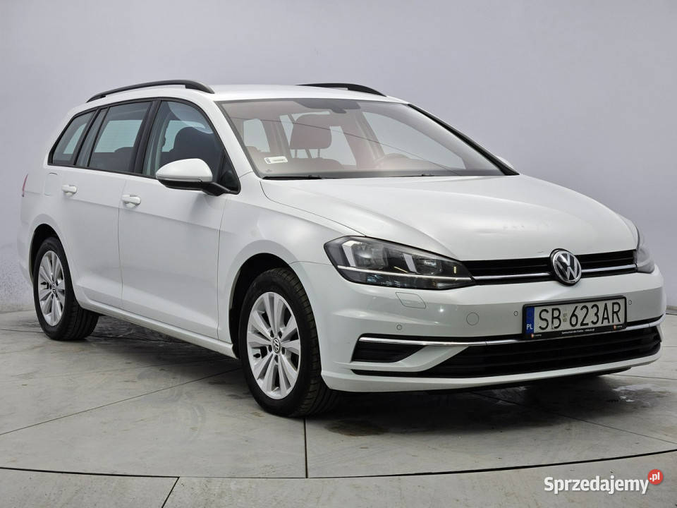 Volkswagen Golf Z Polskiego Salonu Faktura Vat biały Warszawa