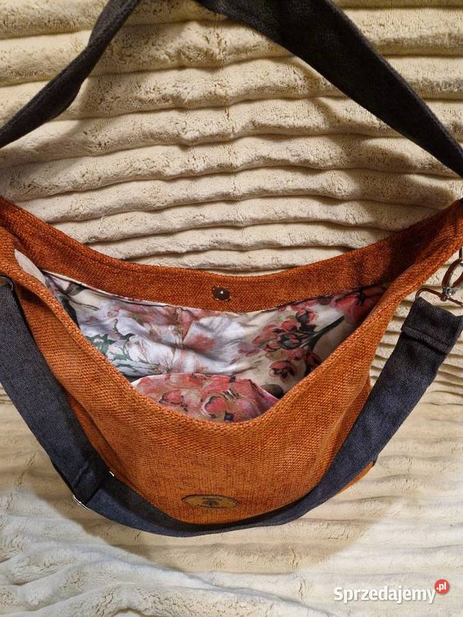 Torba hobo handmade rękodzieło Wrocław
