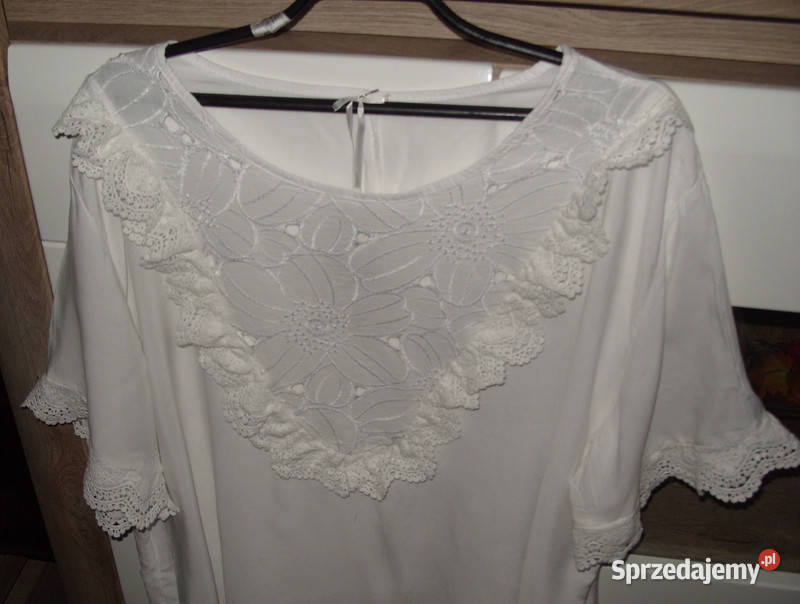 NOWA duża elegancka bluzka hafty VH r xxl xxxl Rawicz