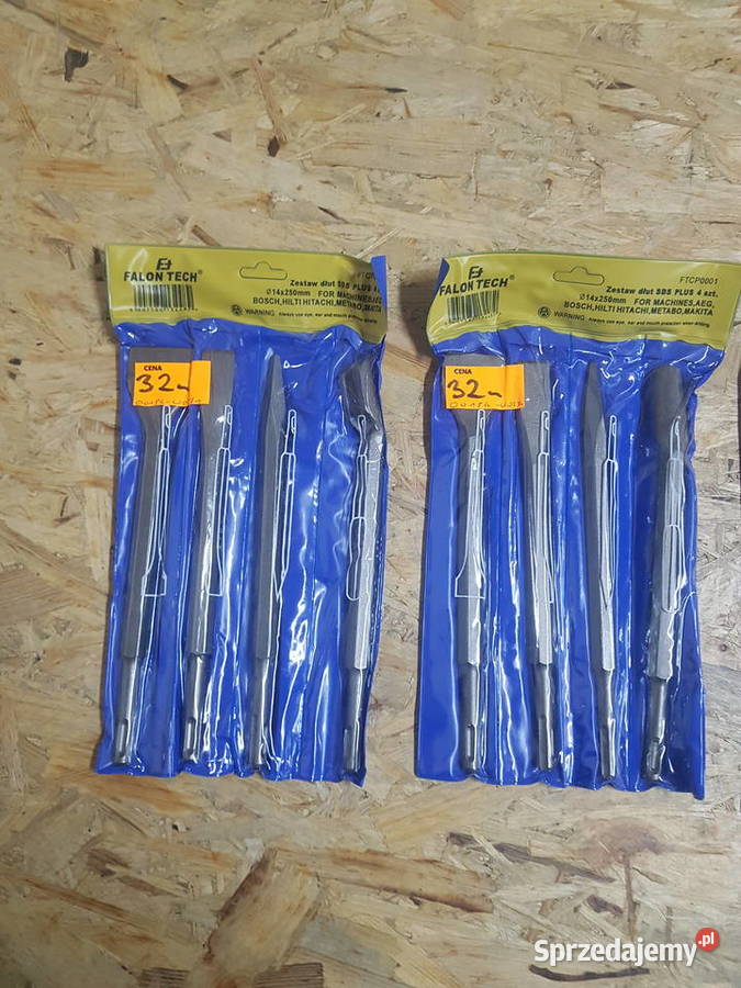 Zestaw dłut SDS PLUS 4 FALON TECH germany Ręczne