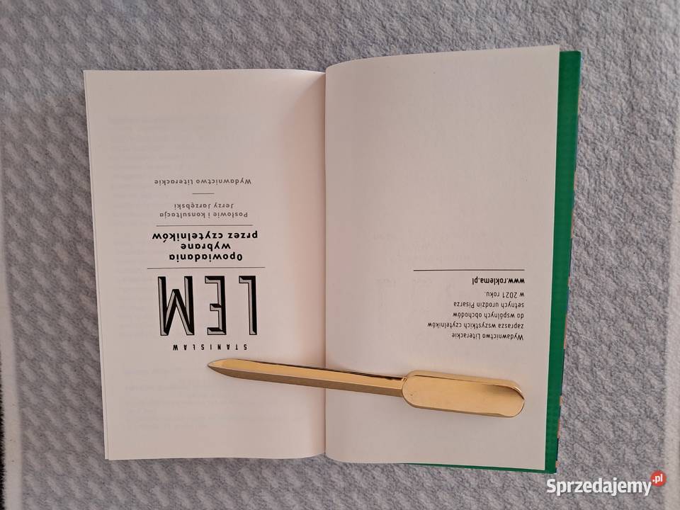 Książka Fantastyczny Lem Antologia opowiadań Kraków sprzedam