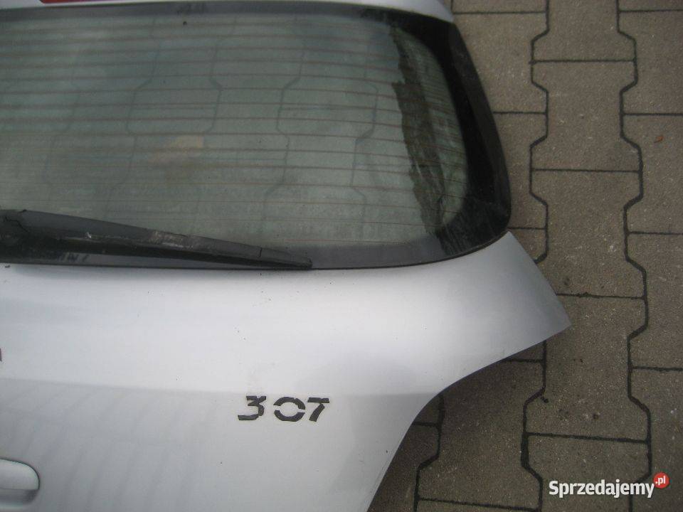 peugeot 307 klapa pokrywa bagażnika 5dz wielkopolskie Rakoniewice