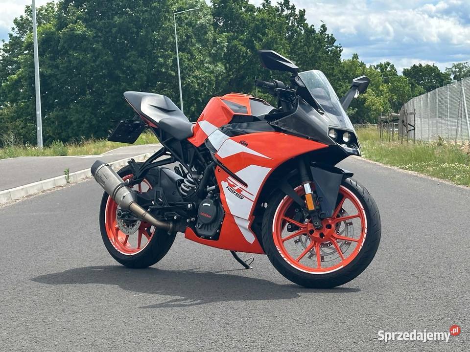 KTM RC 125 2018 Polift ASO Kat B Zamiana bagażnik