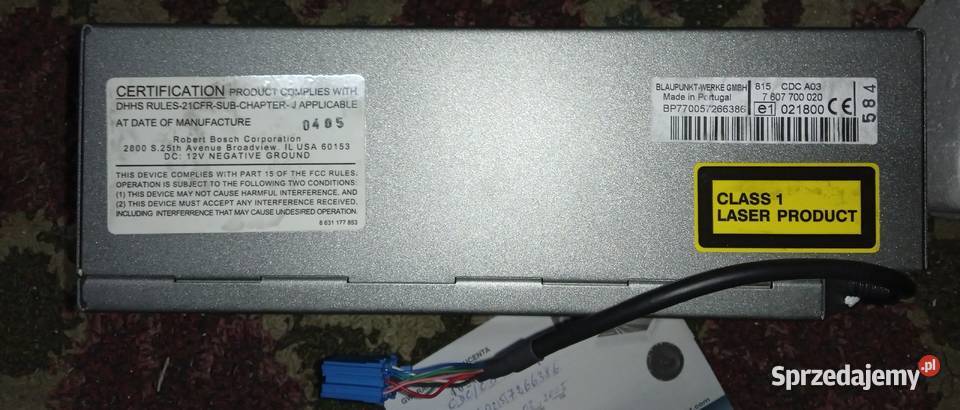Zmieniarka Blaupunkt CDCA03 Łódź