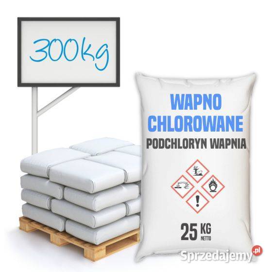 Wapno chlorowane CaClO2 podchloryn wapnia 300 Poznań sprzedam