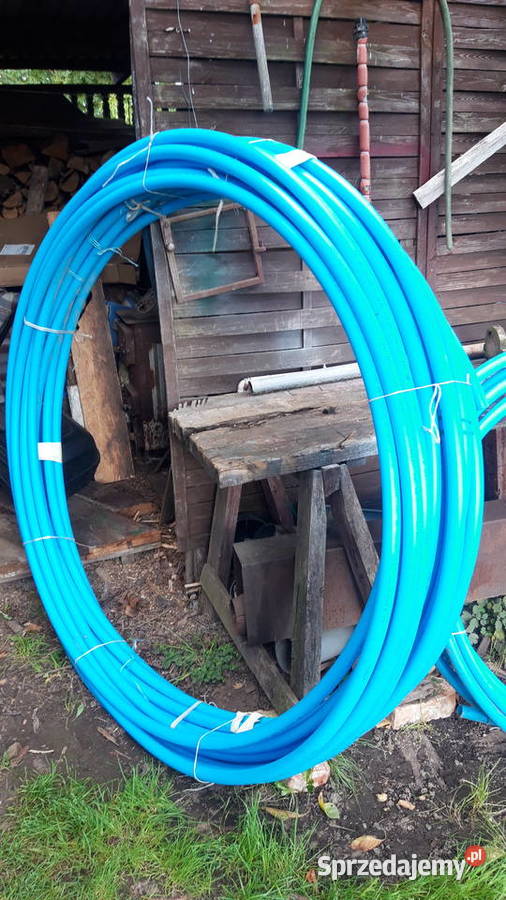 Rura do wody PE niebieska Osówiec