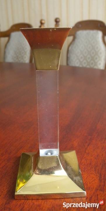 ŚWIECZNIKI SZKLANE komplet 2 sztuki Katowice