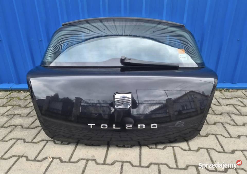 KOMPLETNA KLAPA BAGAŻNIKA SEAT TOLEDO III 3 LC9Z Części samochodowe świętokrzyskie Działoszyce sprzedam