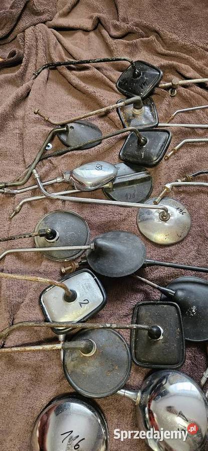 Oryginał lusterko WSK MZ Romet Komar NSU SHL WFM Barlinek