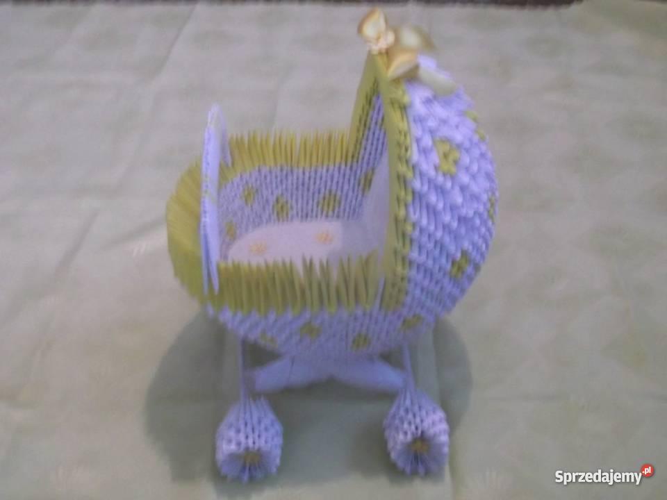 wózek origami Dekoracje i ozdoby Borzęcin sprzedam