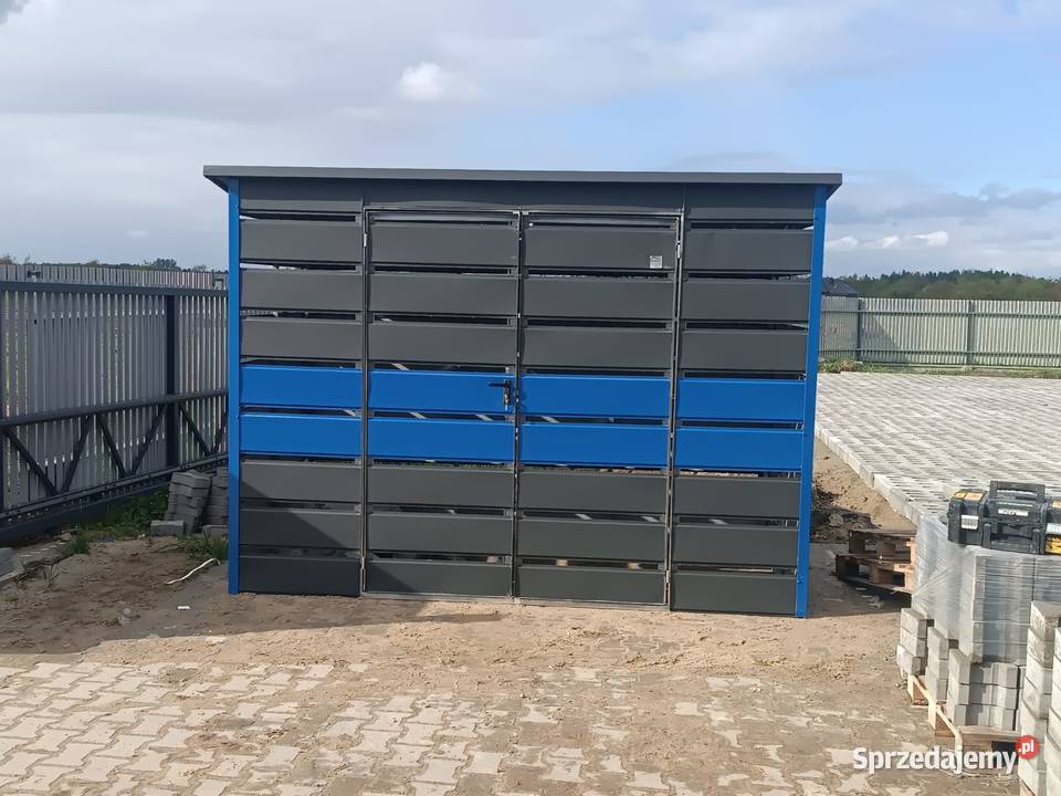 Wiata Śmietnikowa ŚMIETNIKWiataGaraż Blaszany