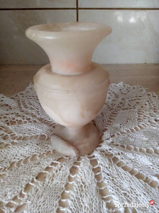 Wazon alabaster kujawsko-pomorskie Nakło nad Notecią