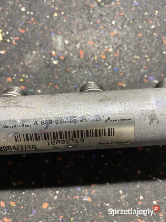 Listwa wtryskowa a6390700495008 A6110780449 Gdańsk