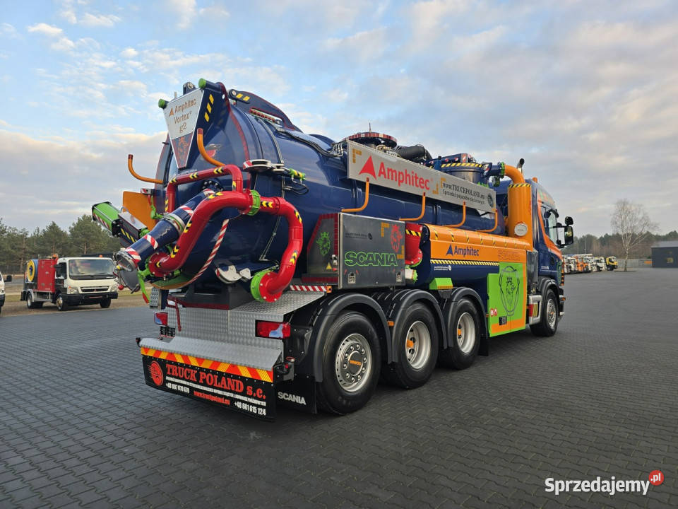 Scania Amphitec VORTEX G2 Ładowarka próżniowa Daleszyce