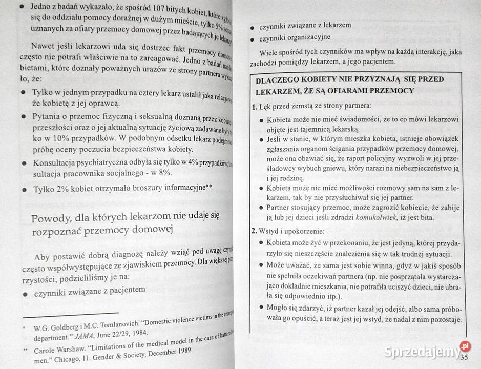 O przemocy domowej Poradnik lekarza Patricia lubelskie