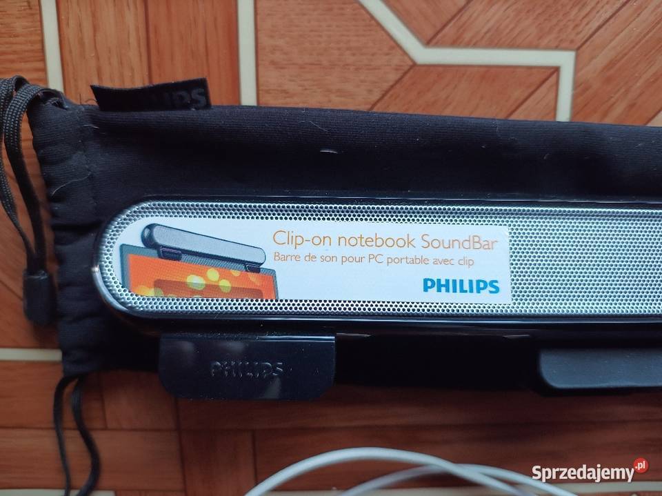 Głośnik do laptopa SoundBar Philips Głośniki, słuchawki i kamerki internetowe Legnica