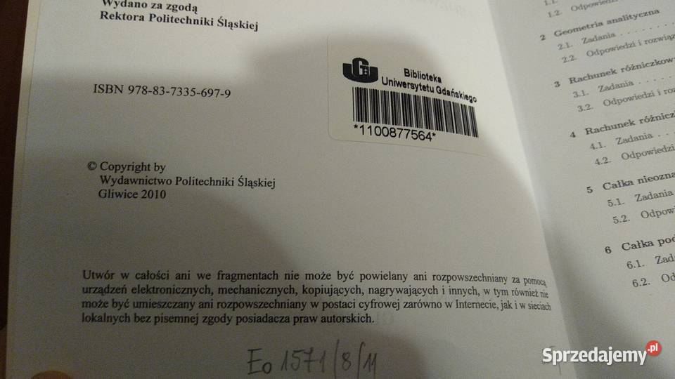 Matematyka zbiór zadań z rozwiązaniami i matematyka, statystyka pomorskie Gdańsk