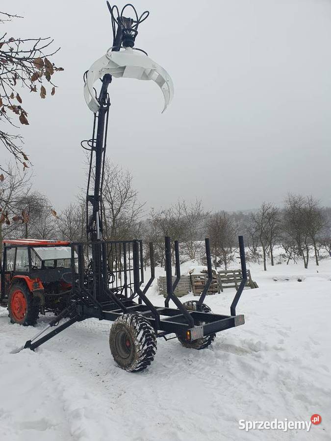 Przyczepa leśna świętokrzyskie Nowa Słupia