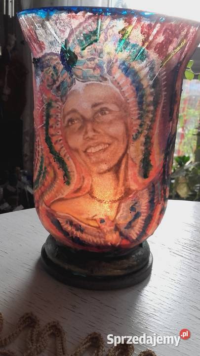 OKAZAŁY MAGICZNY LAMPION autorskie rękodzieło Piła sprzedam