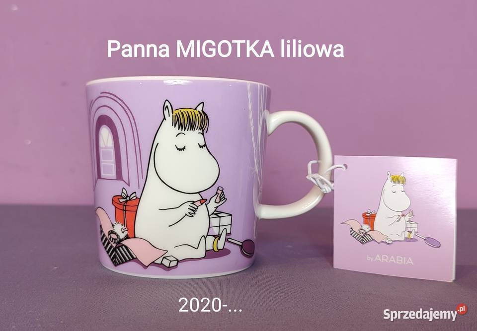MUMINKI kubek Moomin Arabia Finland MIGOTKA Jasień