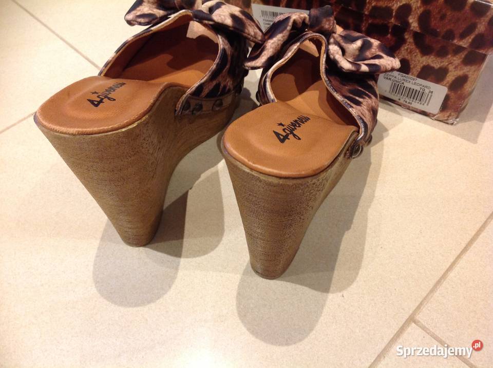 Klapki Damskie 4 Giveness 35 platforma NOWE inna Nowa Sól sprzedam