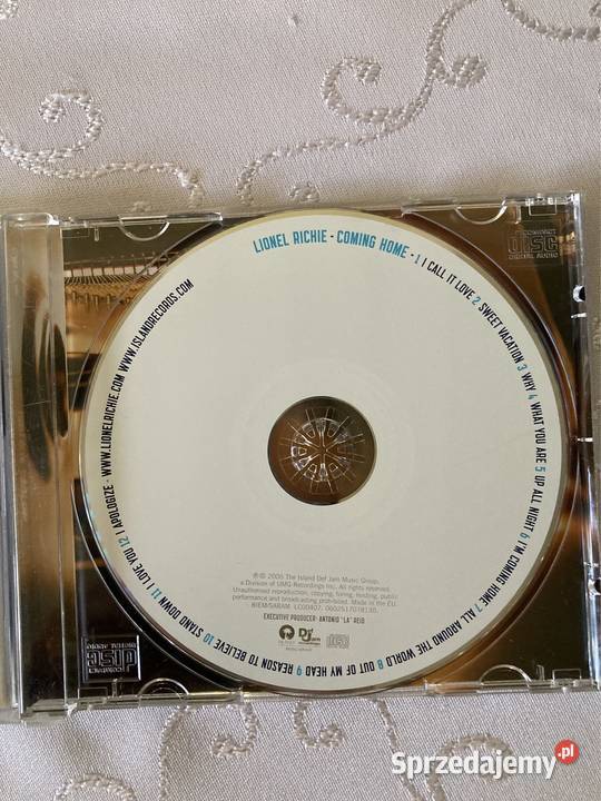 Płyta Cd Album Lionel Richie Coming Home 2006 Czerwionka-Leszczyny