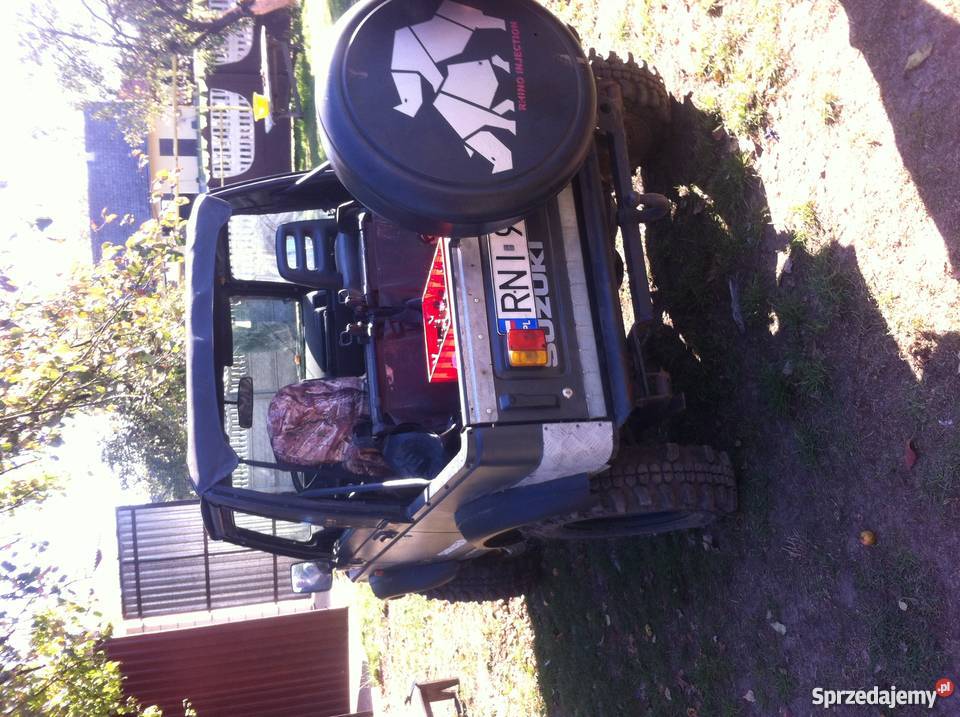 SUZUKI SAMURAI 4X4 Cabrio kupiony w Polsce Sieraków