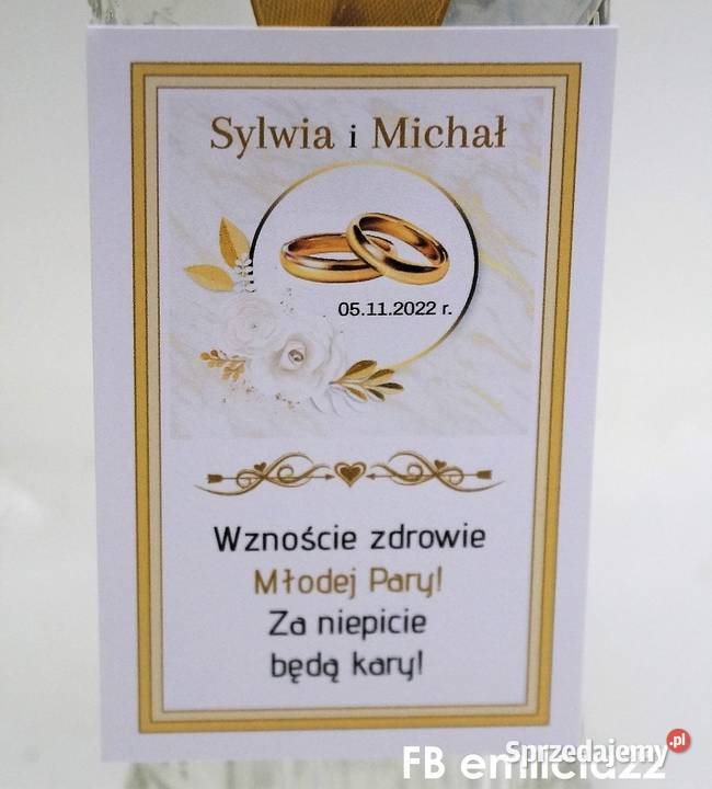Zawieszki na butelki wykonane na zamówienie z Zielona Góra