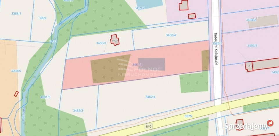 Unikalna działka usługowa ze stawem i lasem Siemiatycze sprzedam