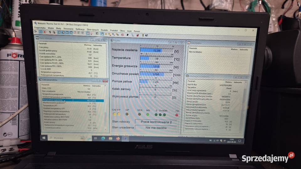 webasto ogrzewanie air top 2000stc evo mokre Jarocin