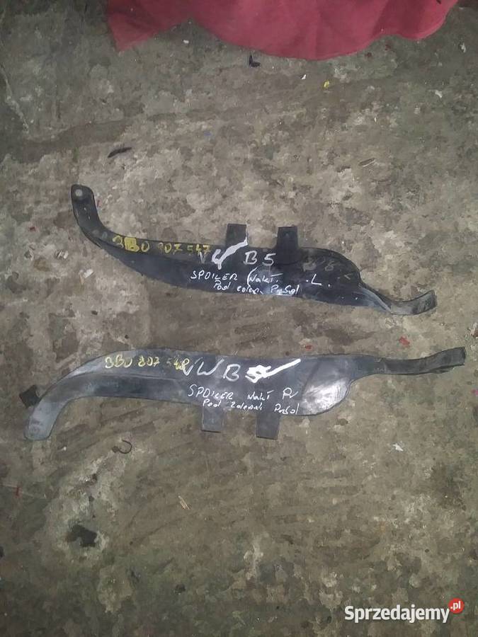 Spoiler nakladka pod zderzak przod lpr VW passat Lubin