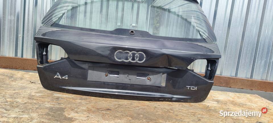 KLAPA TYŁ AUDI A4 B8 LIFT AVANT KOMBI LZ7L ORG Przystajń