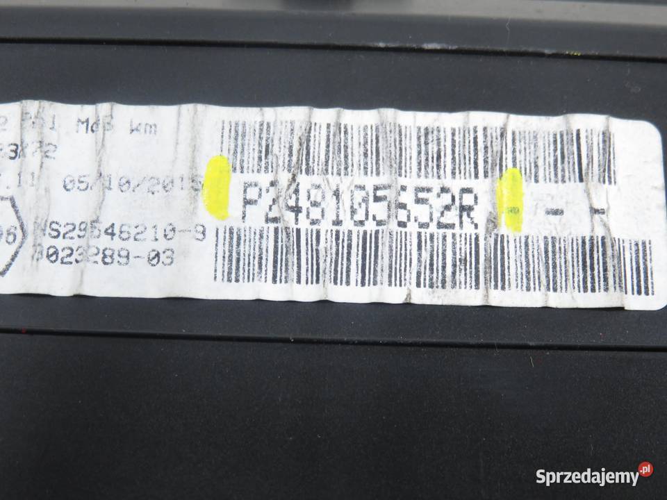 LICZNIK RENAULT MASTER III 23 dCi P248105652R osobowe małopolskie