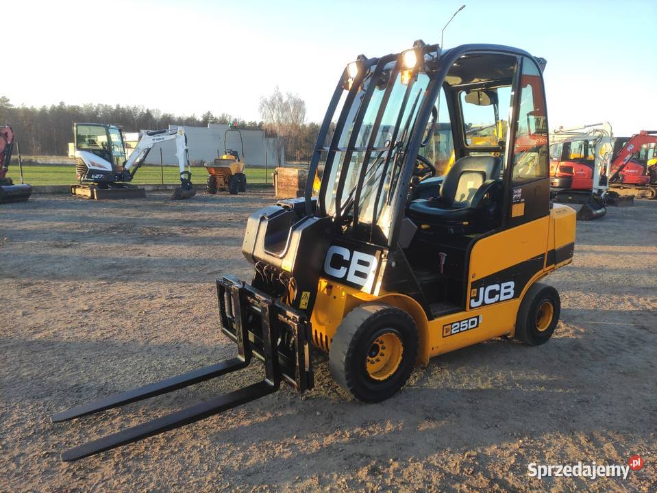 Wózek widłowy teleskopowy JCB TLT 25D 2017r lubelskie Ryżki