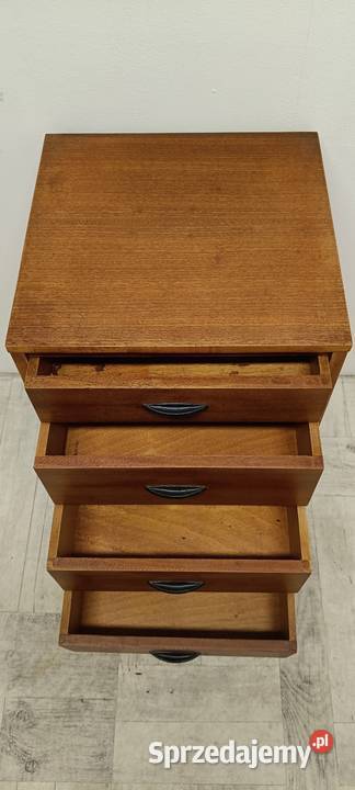 komoda z szufladami szafka PRL loft design lata Radomsko
