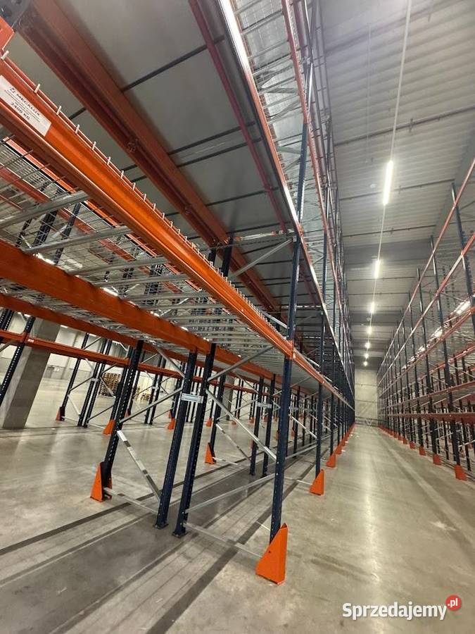 regały paletowe metalowe używane Magazynowanie Sobienie-Jeziory