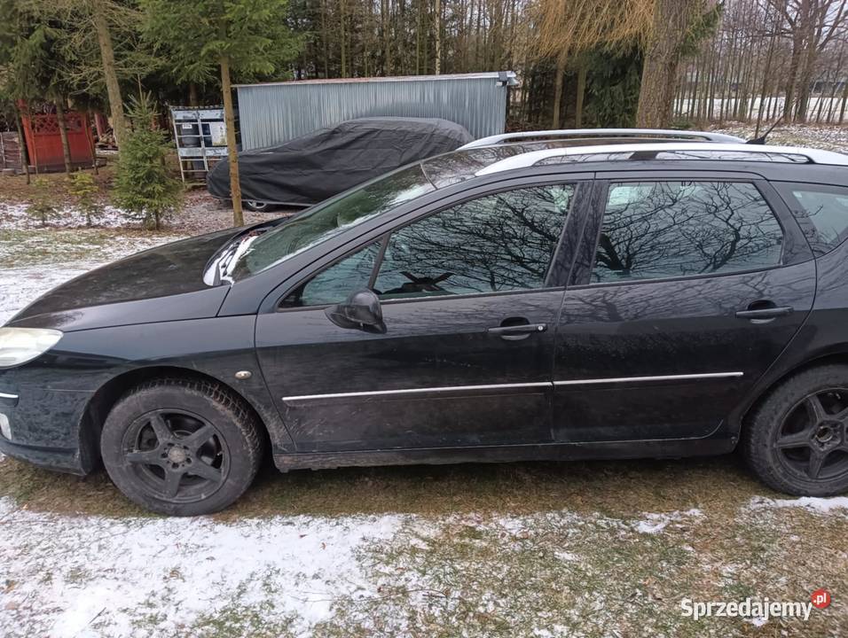 Peugeot 407sw 2007r światła przeciwmgielne