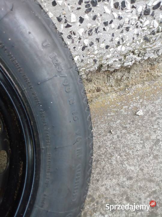 Dojazdówka BMW E46 zapas 5x120 R15 Koła dojazdowe