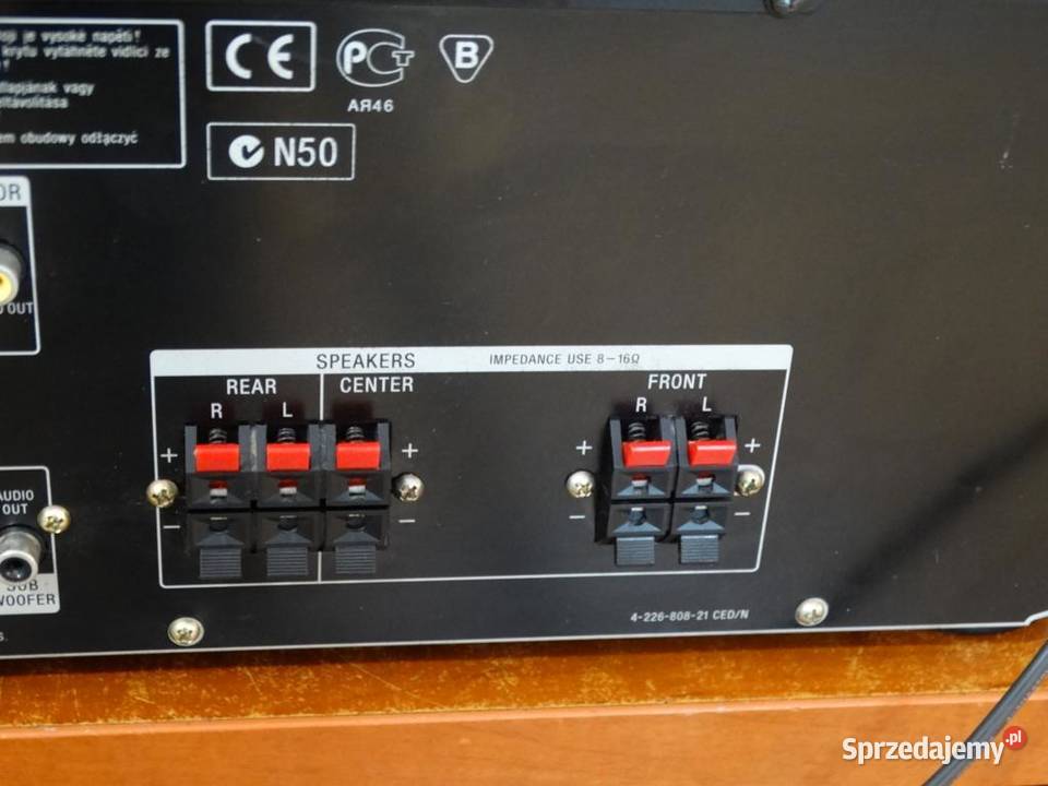 Amplituner Sony STRDE445 pilot mocny WYSYŁKA Amplitunery podkarpackie Jasło