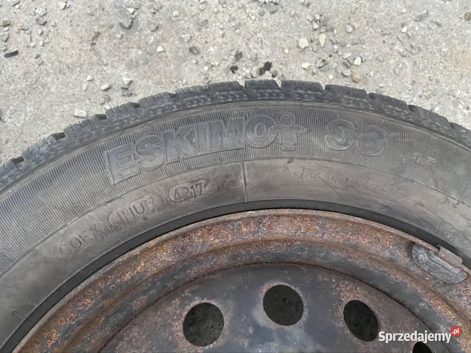 Opony zimowe koła 1756514 4x100 yaris aygo