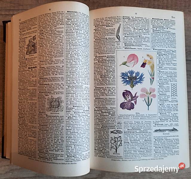 Der kleine Brockhaus AZ encyklopedia niemiecka Ostrów Wielkopolski sprzedam
