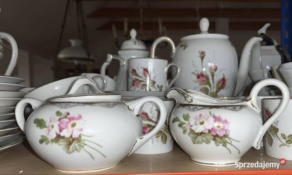 Cukiernica i iMlecznik Barmoral Model von Ph Porcelana i szkło pomorskie