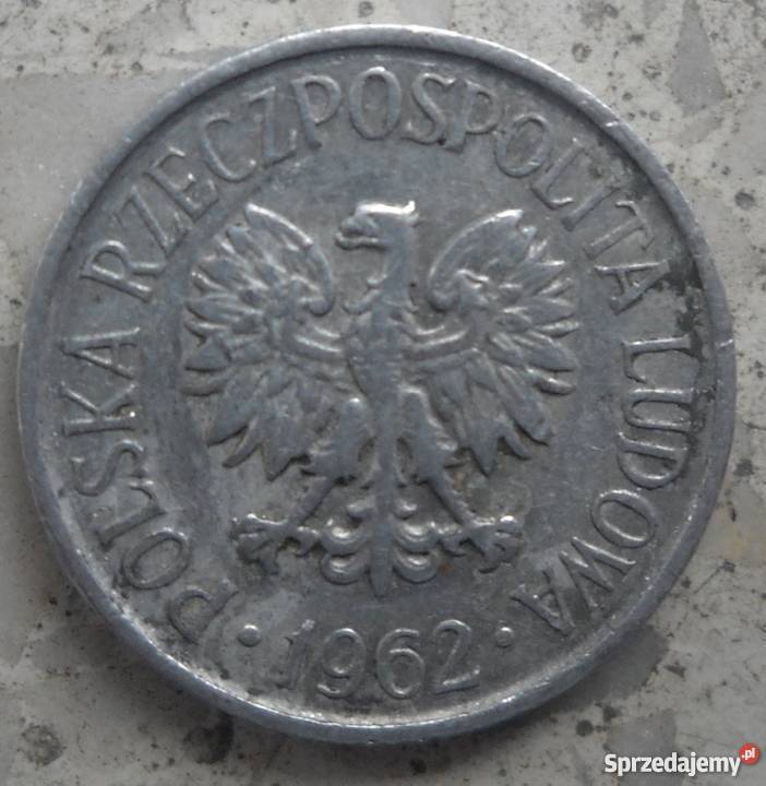 POLSKA5 GROSZY1962 r bzAL Numizmatyka