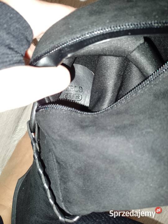 42 ASOS Design Czarne kozaki kowbojki z Kraków