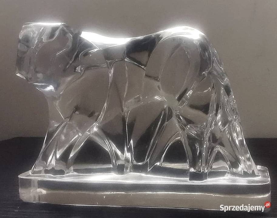 Figura Tygrys George Chevalier Baccarat Stary Zamość
